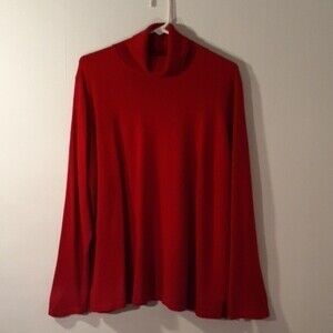 Motherhood Maternity sweater xl red turtleneck extra large top